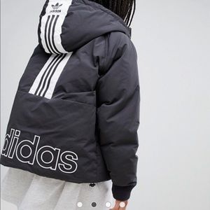 Adidas original down puffer xxs black